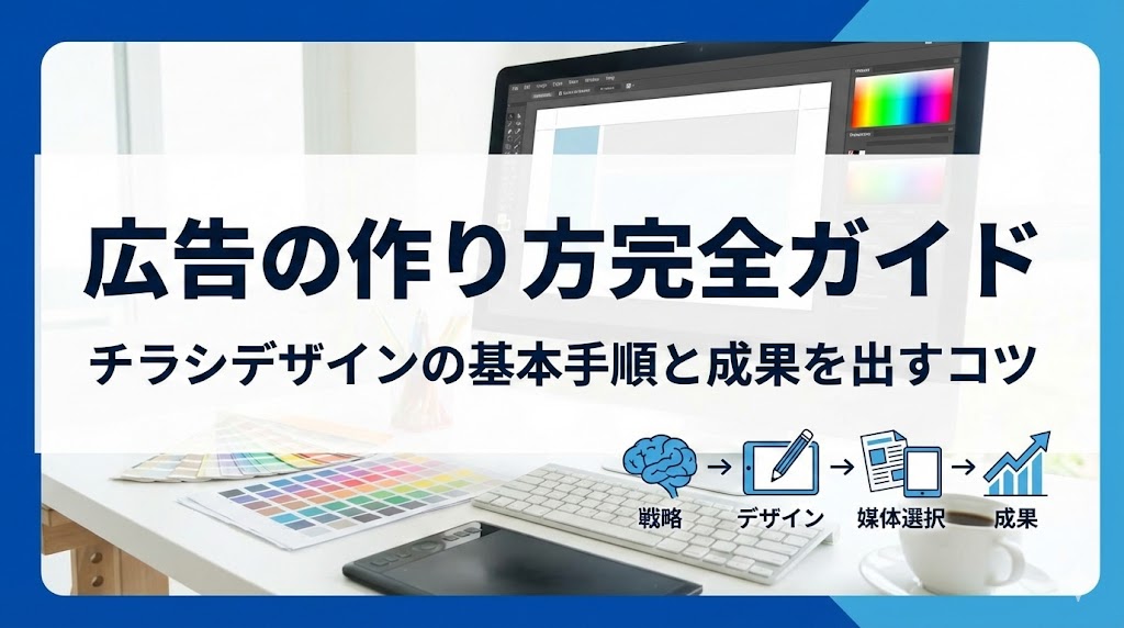 広告の作り方完全ガイド！チラシデザインの基本手順と成果を出すコツ