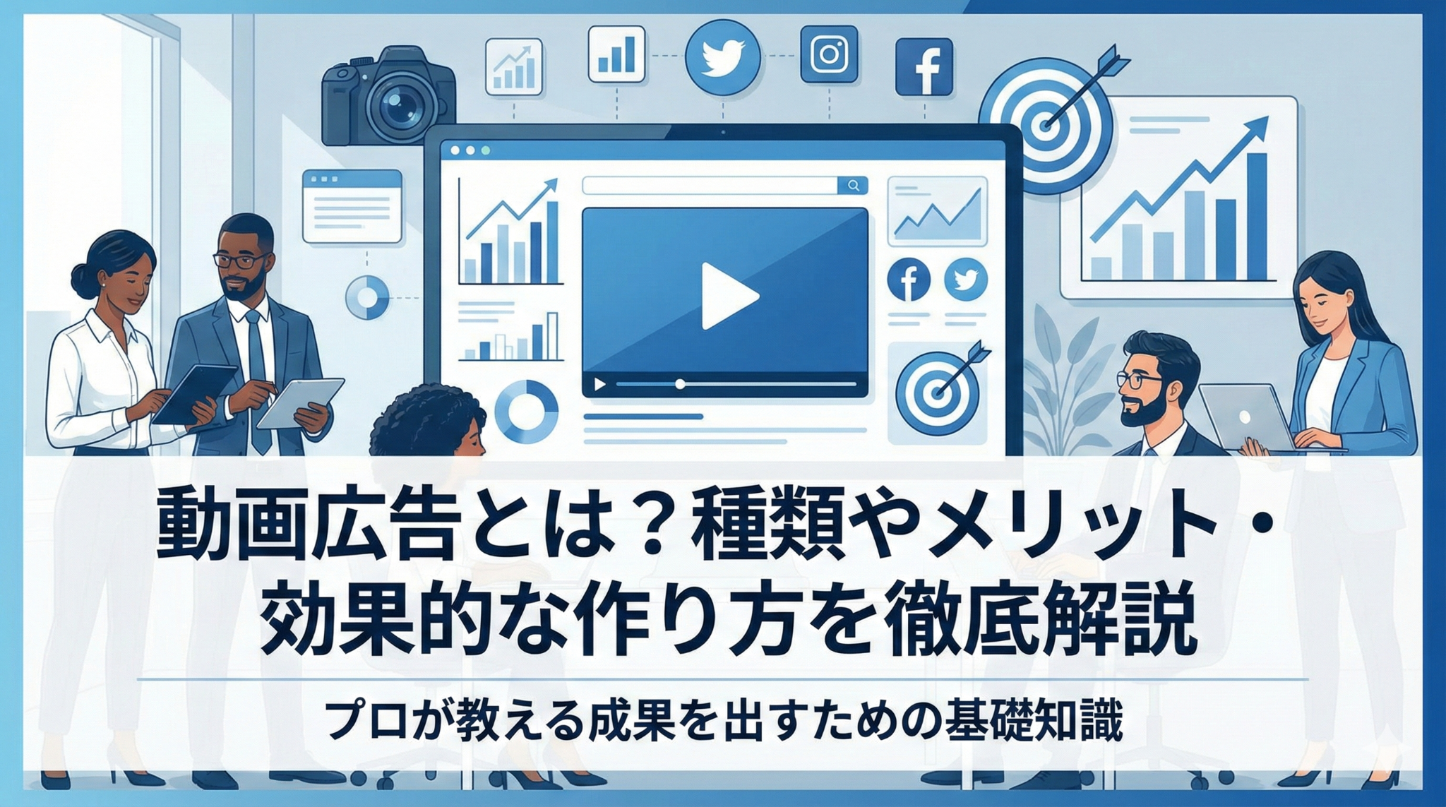 動画広告とは？種類やメリット・効果的な作り方を徹底解説