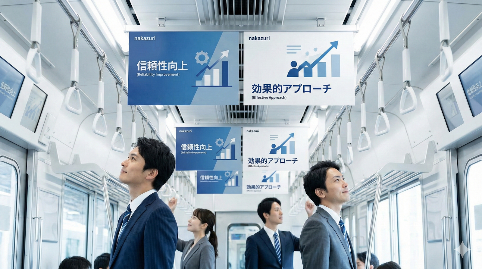 中づり（中吊り）広告の特徴と効果とは？費用や選び方の基本